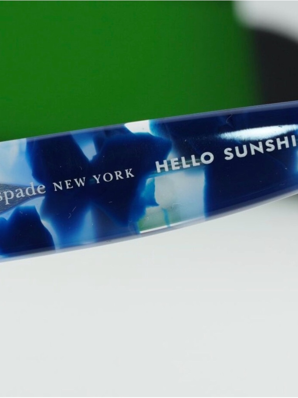 Kate Spade Blue Gradient Cat-Eye Sunglasses - Picture 5 of 5